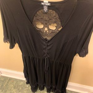Hot topic skull dress